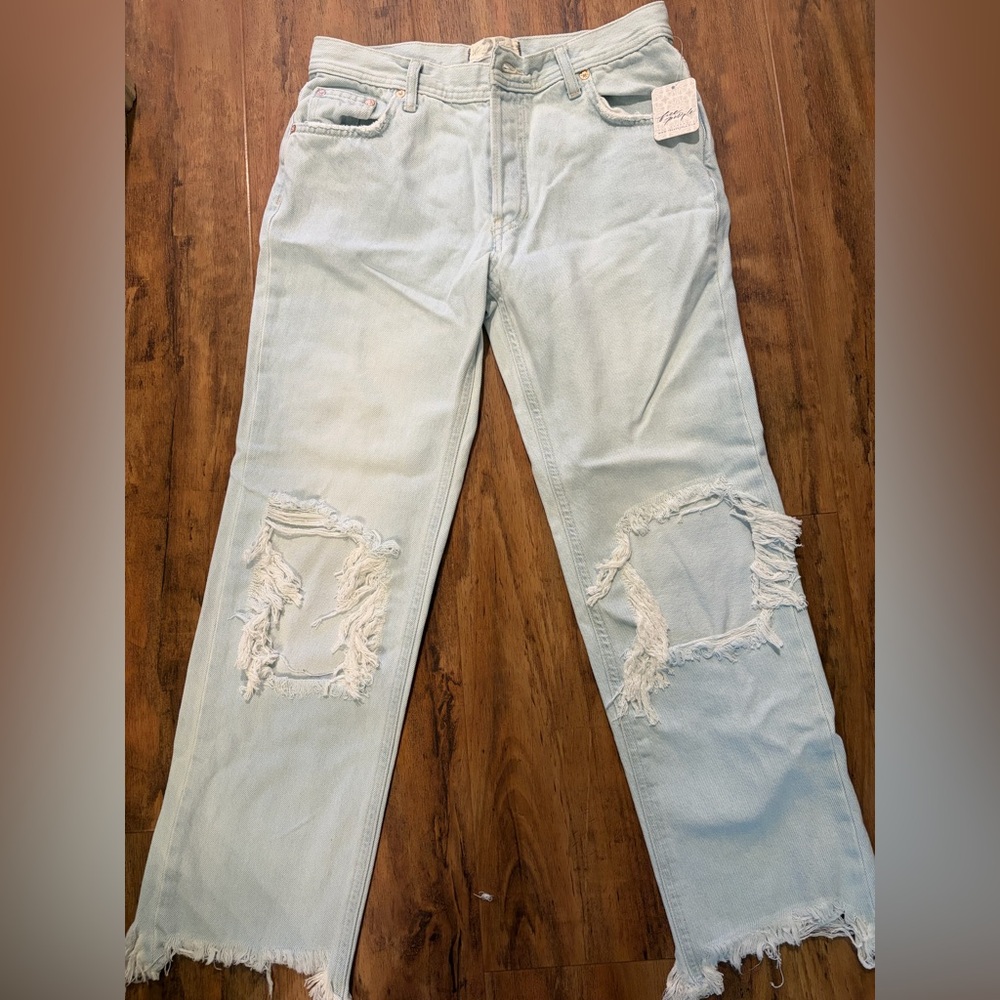 We The Free Light Blue Relaxed Men's Jeans